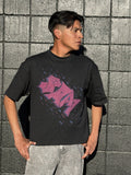 Pink on Black OG Samussy T-shirt